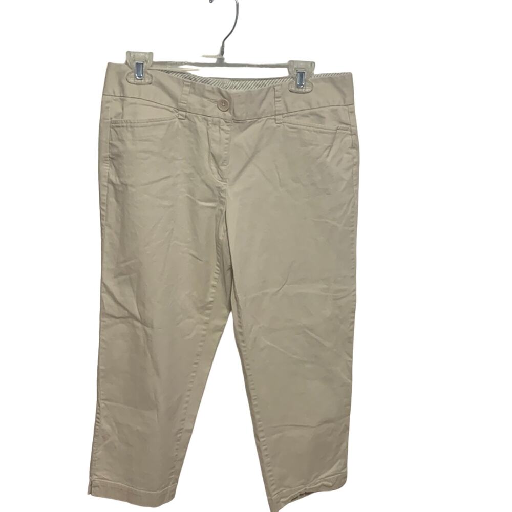 Ann Taylor LOFT Khakis  Woman's Size 8 Capris